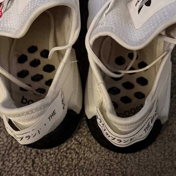 Adidas NMD White and Black Sneakers - Picture 7 of 12